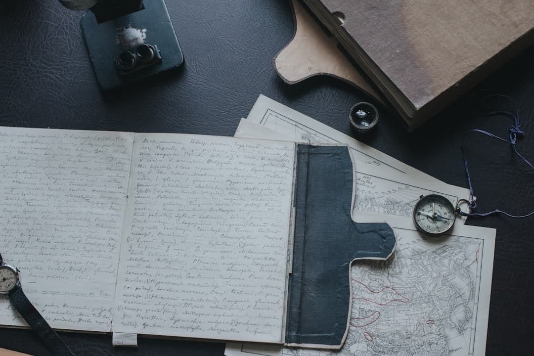 Archival scientific journal representing the origin story