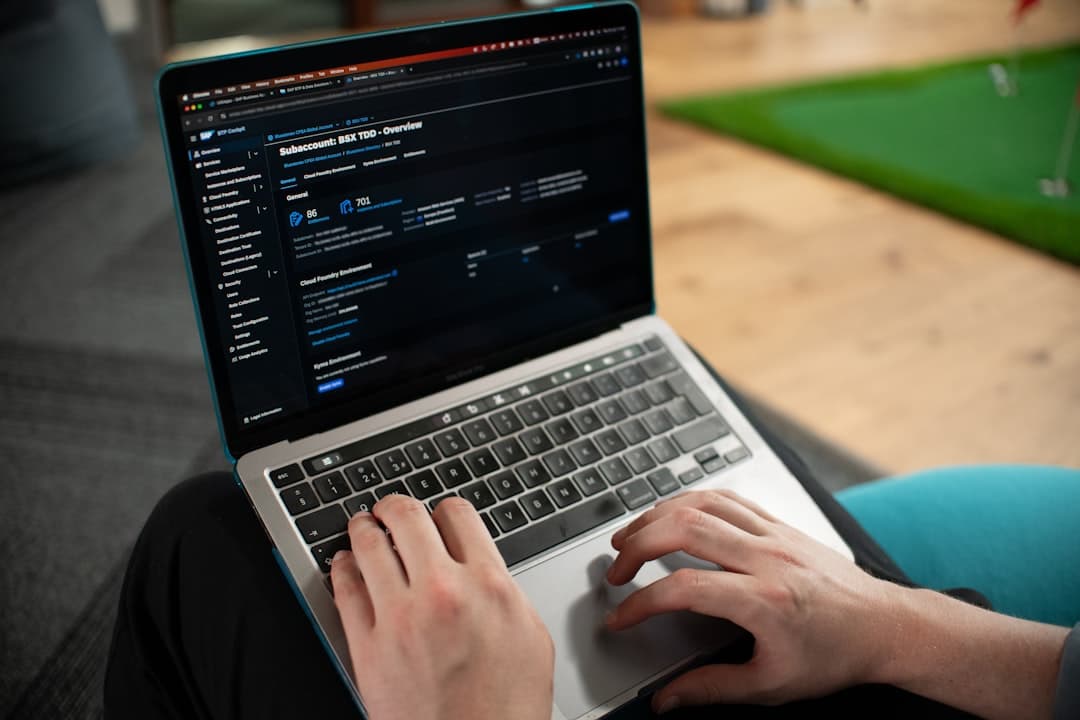 Data analytics dashboard representing AI-assisted workflow