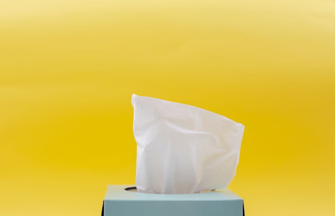 Indoor allergy symptom illustration