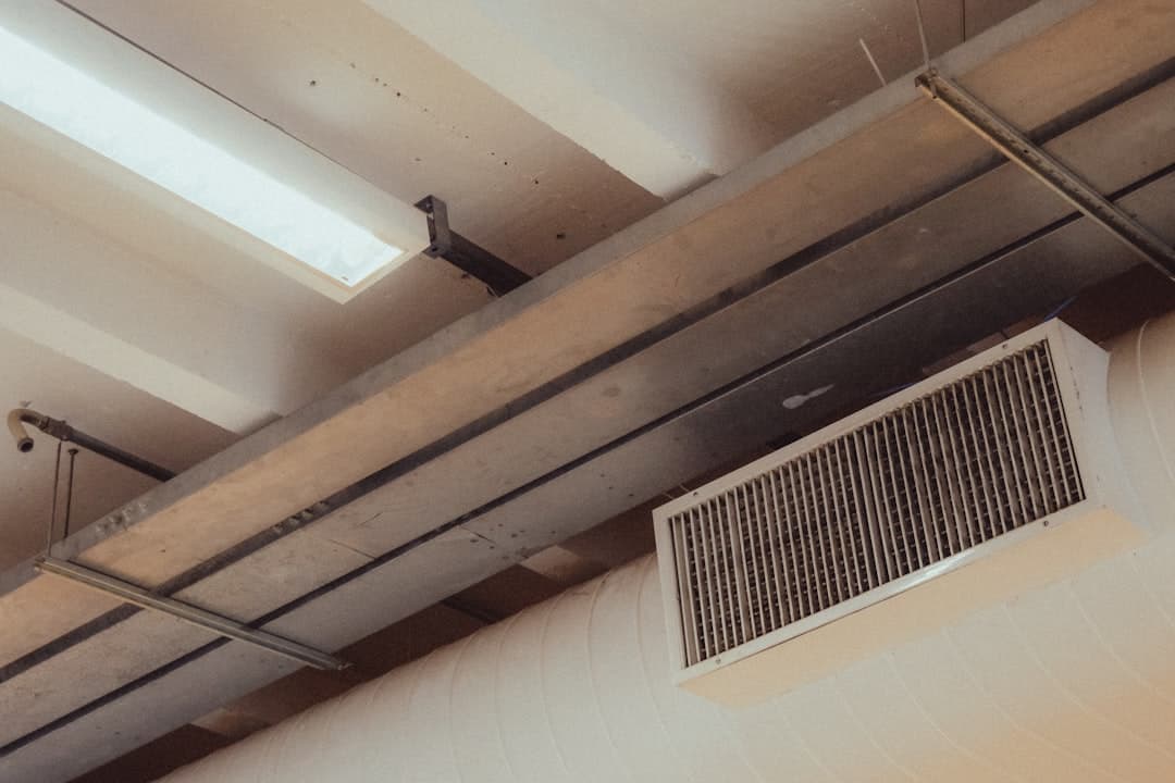 Indoor environment with HVAC vent