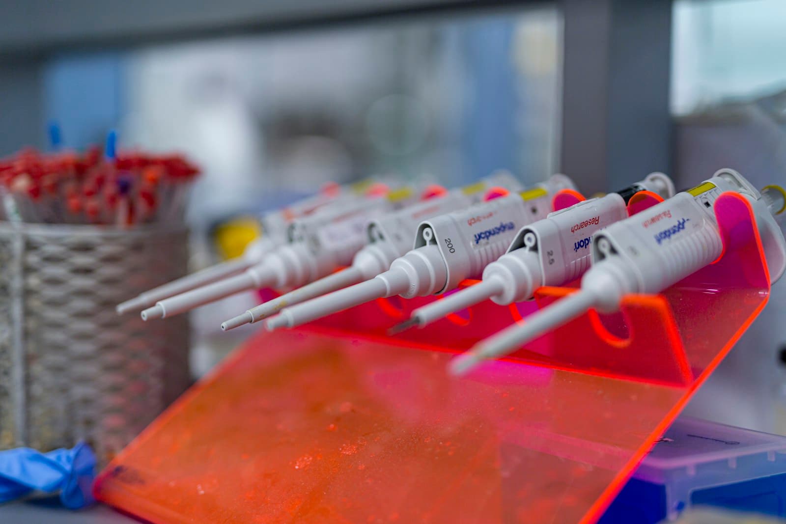 Industrial process water samples ready for MIC analysis