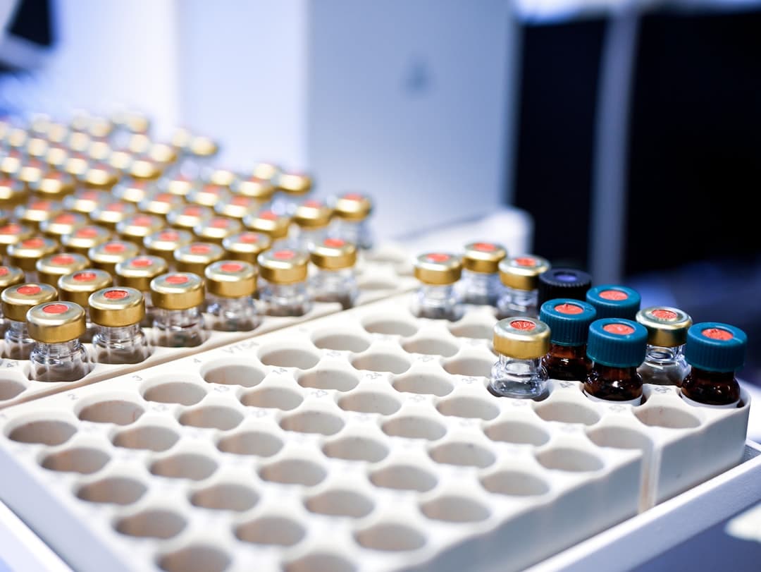 Pharmacy laboratory work area